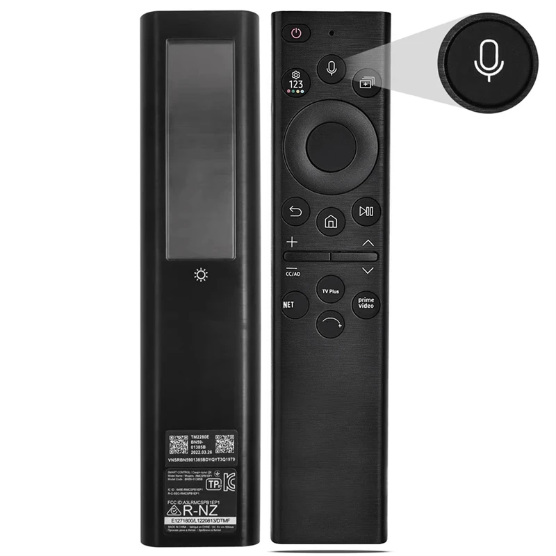 Замена-BN59-01385A-Solar-Voice-Remote-Control-For-Samsung-Smart-TV-2020-2023-Neo-QLED-4K-8K-Ultra-HD-Tvs Y47A