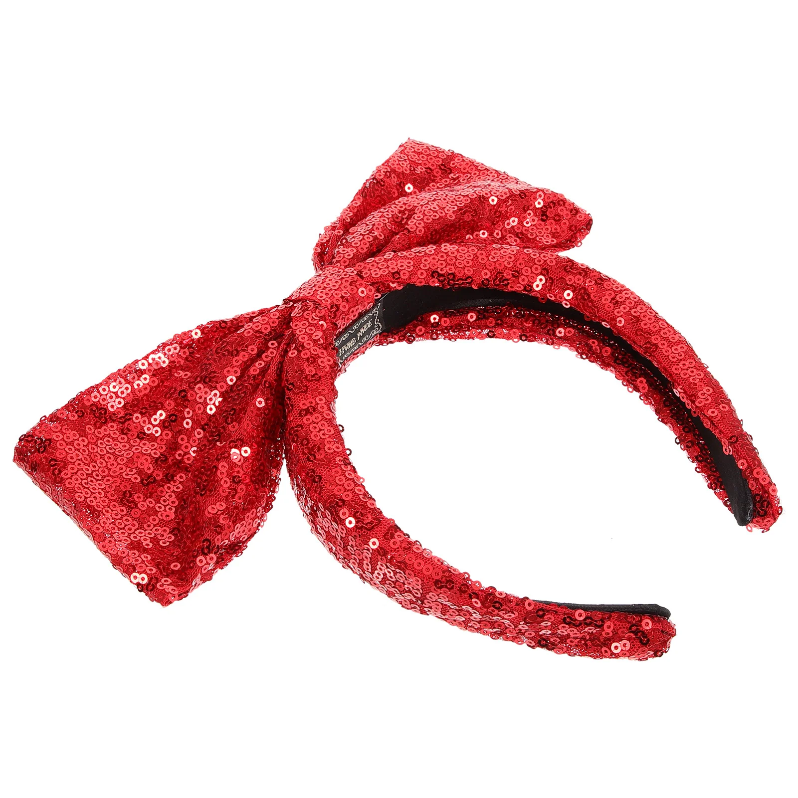 

Sequin Bow Headband (red) Headbands for Women with Bows Fashion Rhinestones