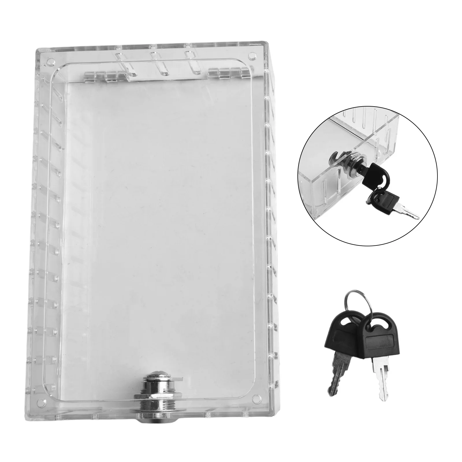Maintenance Work Keys Locking Thermostat Cover Locking Thermostat Cover Locking Thermostat Guard Maintenance Work