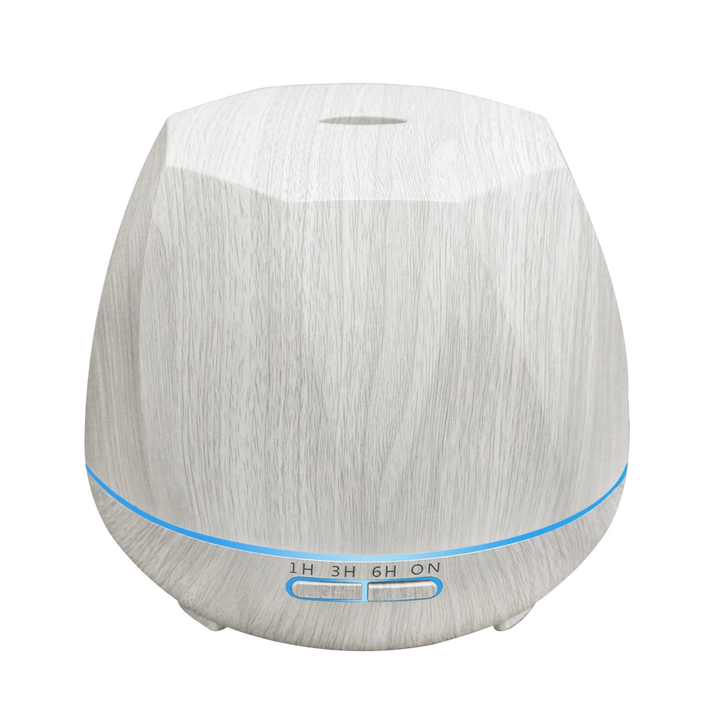 

Aromatherapy Diffuser with 7 Color LED Lights & White Wood Grain Humidifier Perfect for Bedroom Office Yoga Space And Sleeping