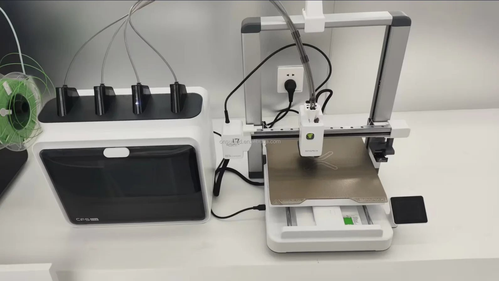 2026 New Arrival I7 Combo Multicolor 3D Printer 260*260*255mm AI Photo-to-3D  Low Waste Desktop 3D Printer
