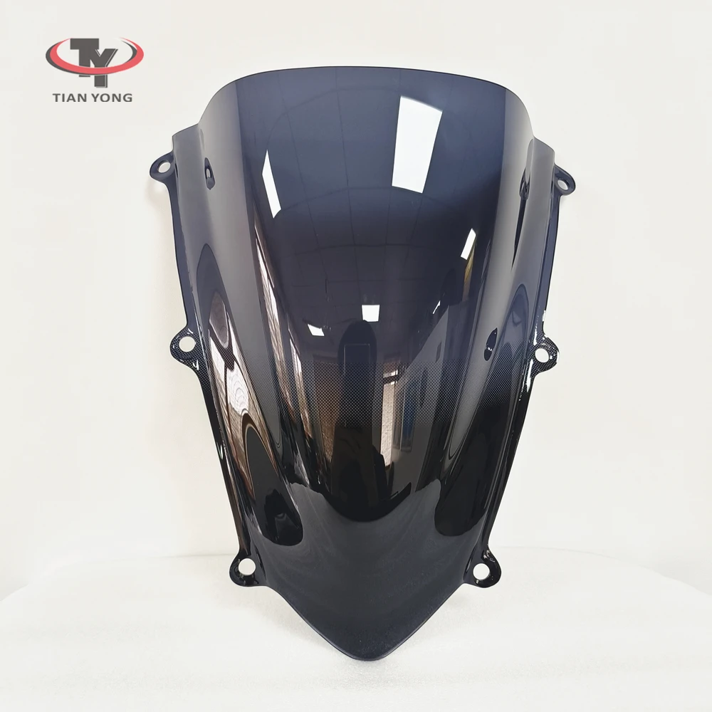 Motorcycle Windshield Wind Deflectore Windscreen For Honda CBR600RR F5 2007 2008 2009 2010 2011 2012 Smoke Black CBR 600 RR 2012