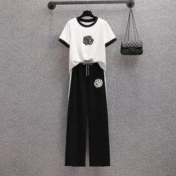 Summer clothes for Women 2 piece set Women 2022 New Fashion two piece sports suit Female loose thin short sleeved casual clothes