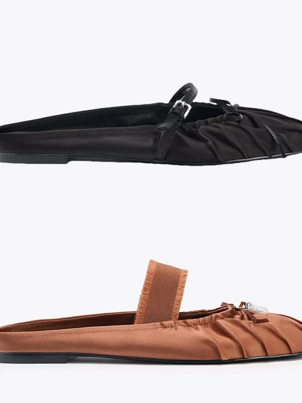 silk-satin-texture-flat-shoes-women's-ballet-flats-knot-decorated-semi-slippers-spring-autumn-season-casual-wear