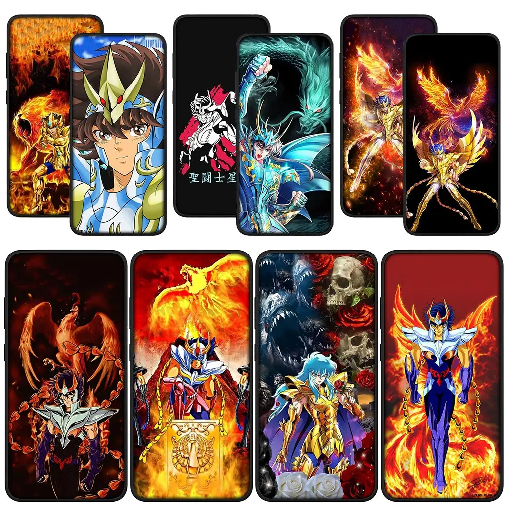 Saints Cartoon Seiyas Soft Phone Cover for Xiaomi Redmi Note 12 11 10 9 Pro 9S 10S 11S 9A 9C NFC 9T 10A 10C 12C Silicone Case