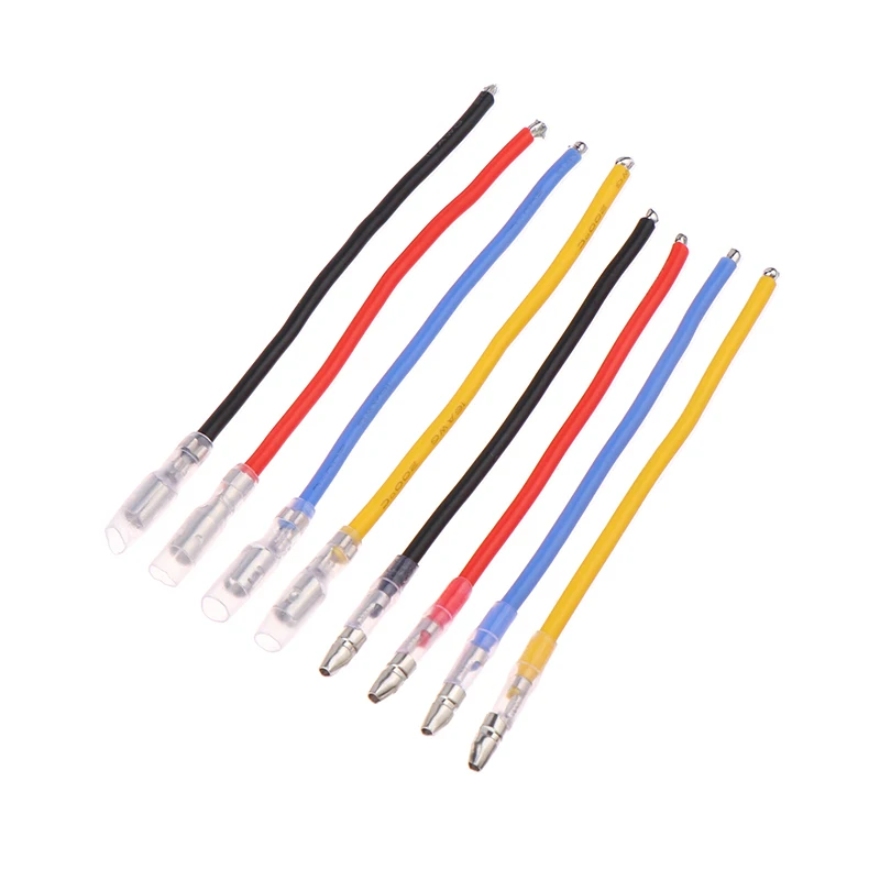 1set Silicone Wire 4.0mm Bullet Male & Female Plug Brushed Motor ESC Connection Cable