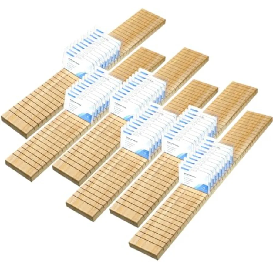 

6 Pcs Wooden Name Badge Holder ID Badge Tray Organizer Name Tag Holders Note Card Organizer Plate Table Holders Sign Decor for