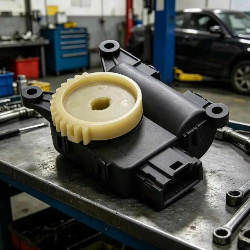  6R0907511 AC Vent Motor Replacement Part Air Distribution Flap Actuator for Automotive Long Lasting Engineering Material