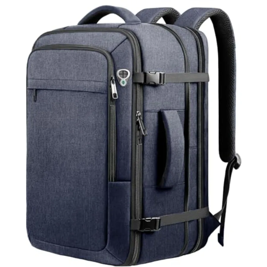 

Carry on Backpack 35L-45L Expanable Travel backpack TSA Airplane Approved Daypack Weekender Bag Fits 17 Inch Laptop Travel Gift