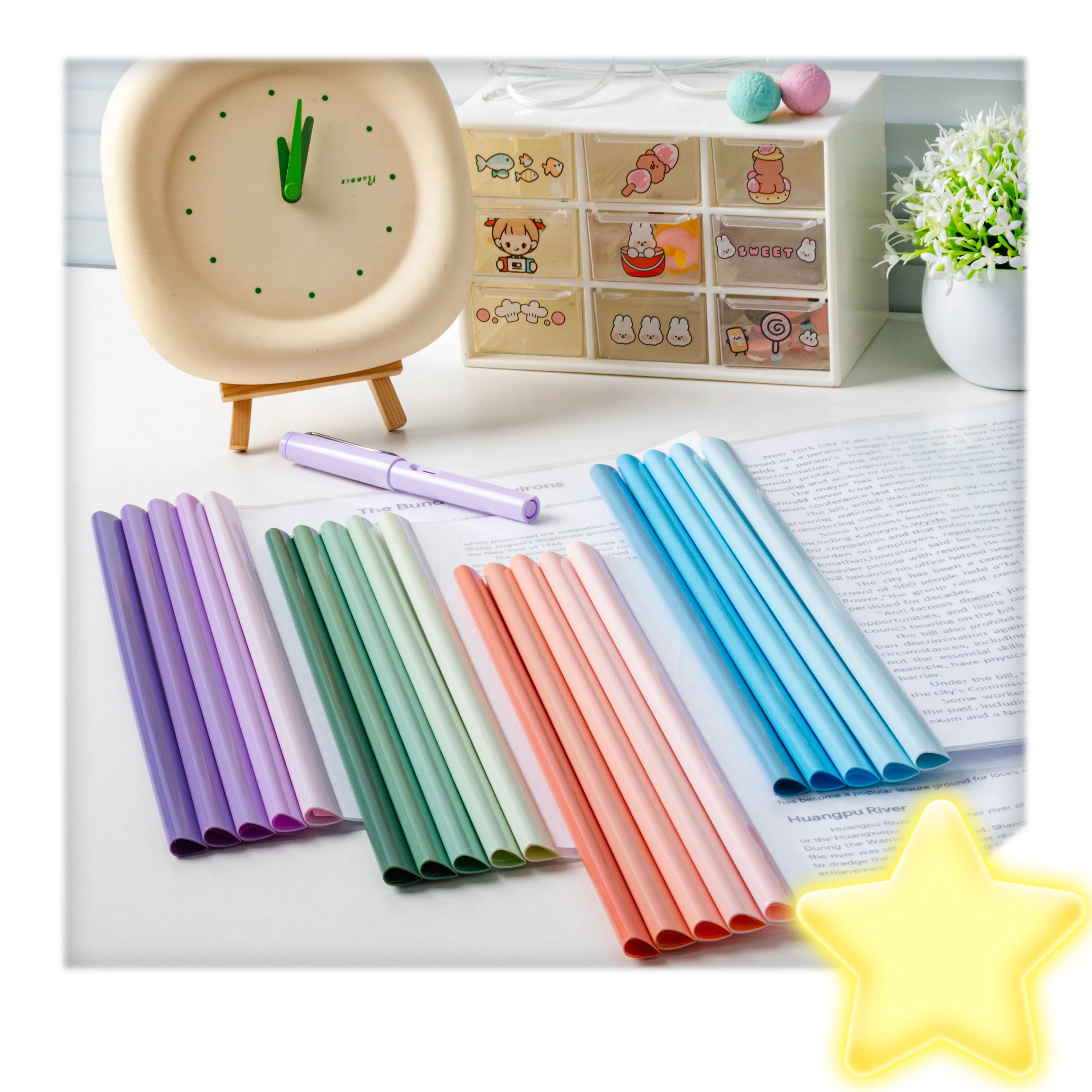 

Набор из 10 файлов с рычаги формата А4, высококачественный прозрачный