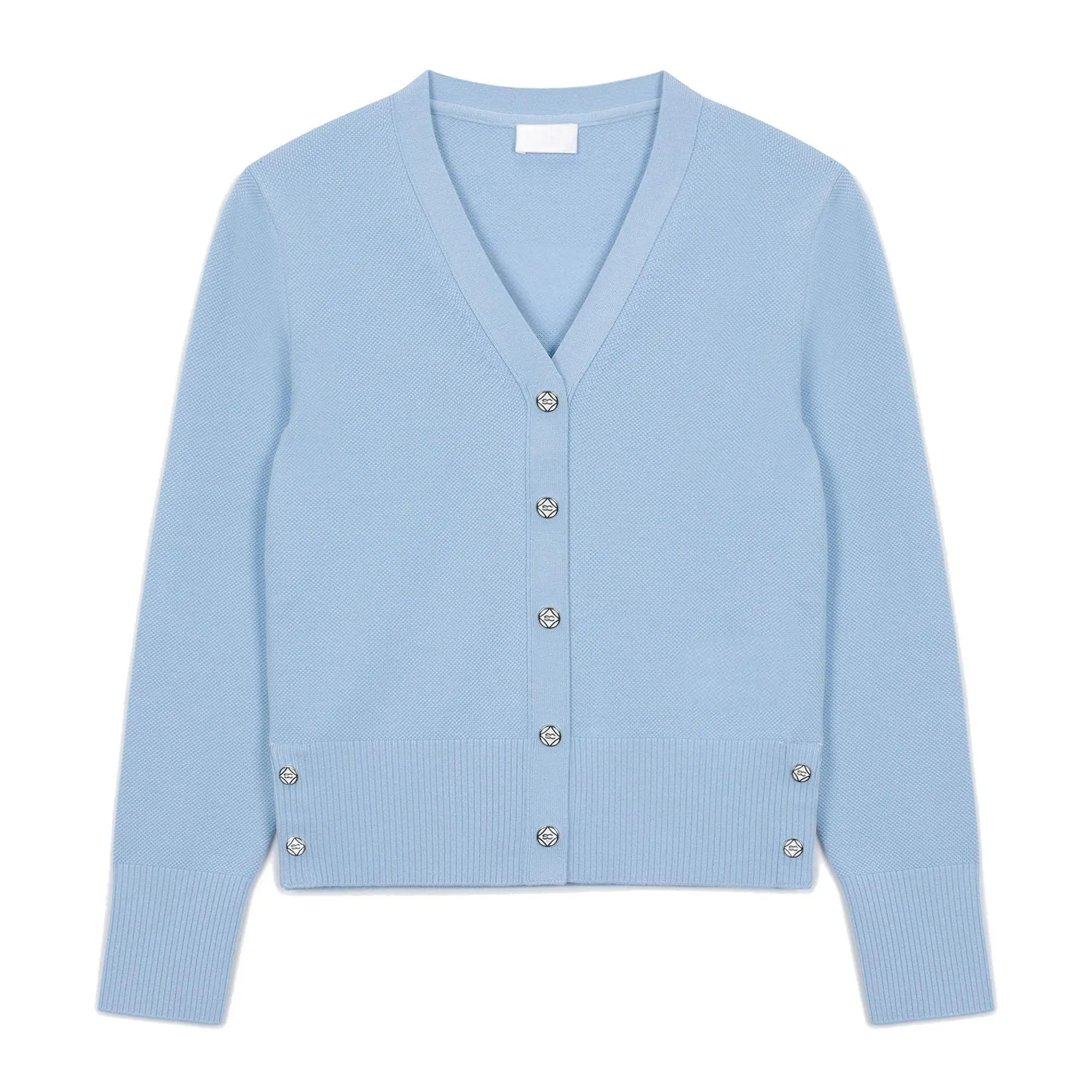 Women Versatile Golf Knit Cardigan V‑Neck Lazy Style Warm Fall Winter Sweater Coat Ladies Sports Casual Outer Top