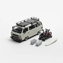 모탈 마스터 1:64 T3 무광 화이트/블루/그린 로우라이드 BBS 모델카