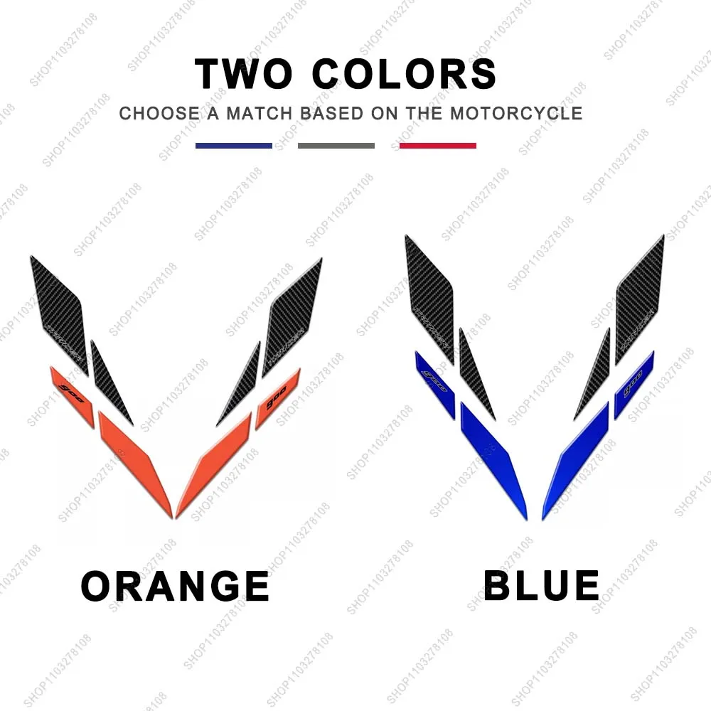 For YAMAHA TRACER GT 900 850 2019-2020 Motorcycle headlight Protection Sticker Fuel Oil 3D gel Resin Stickers kit