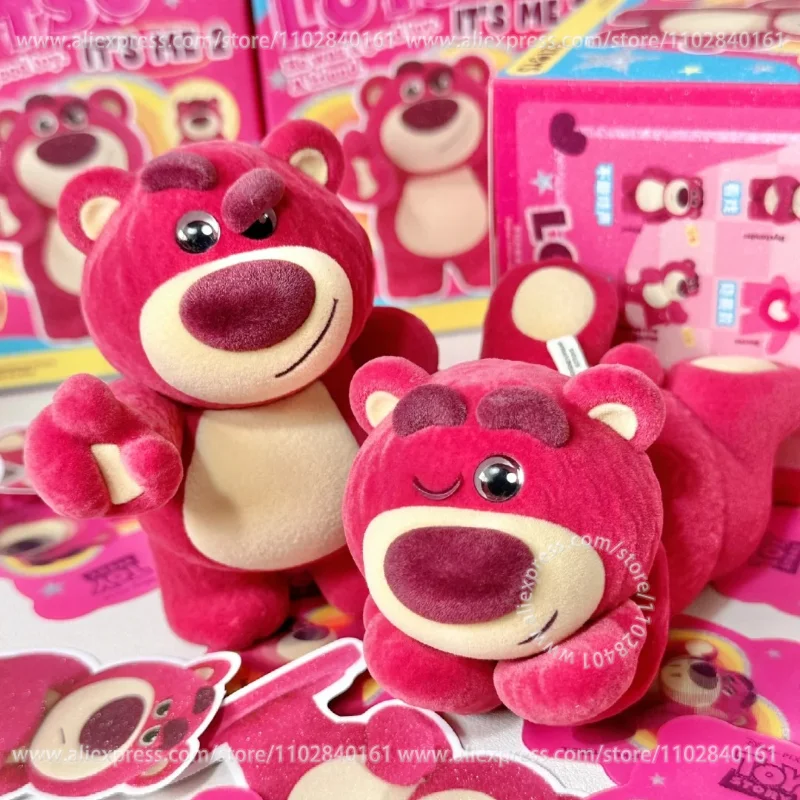 Lotso IT\'S ME drugiej generacji pudełko z niespodzianką Toy Story flokowana lalka Model prezent urodzinowy kolekcja dekoracyjna Anime figurka