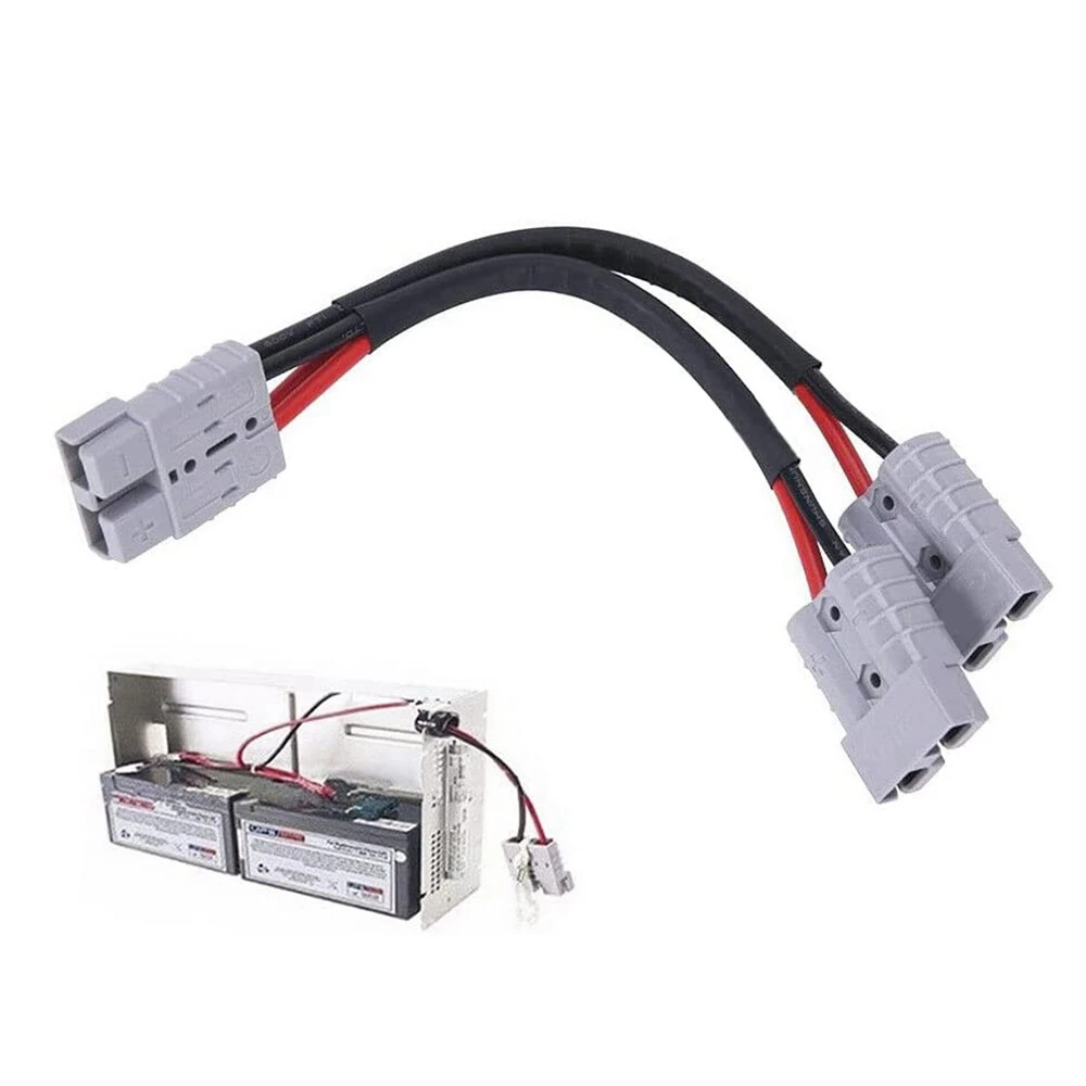 

AC54-50A For Anderson Plug Connector Dual Y Adapter Battery Power Connector Forklift Power Plug Connector With 6MM Car Cable