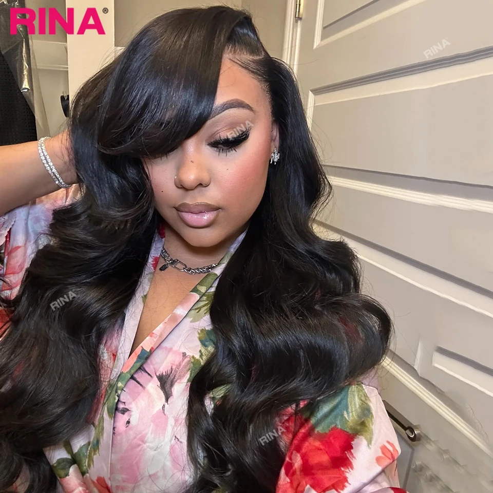Ombre Brown Color Body Wave Lace Front Wig Human Hair Pre Plucked 13X6 13x4 Lace Frontal Wigs Bleached Knots For Women - view 5