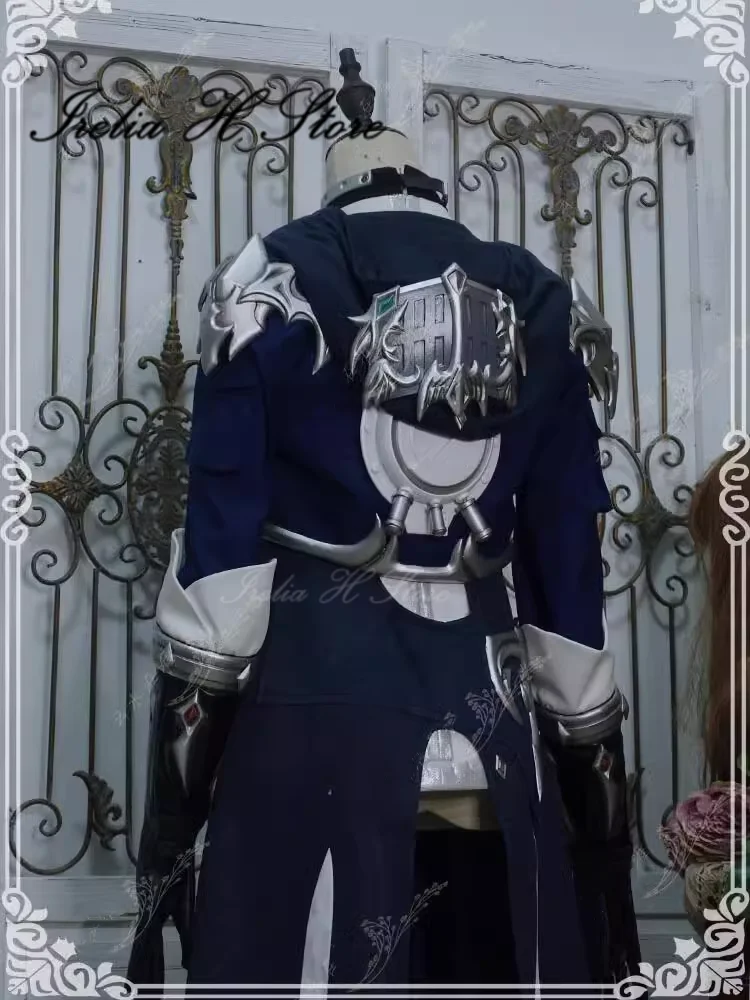 Irelia H Alphinaud 파이널 판타지 XIV Alphinaud 코스프레 코스튬 하이 퀄리티 풀 세트, 맞춤형 사이즈 제작, 신발 할로윈 의상