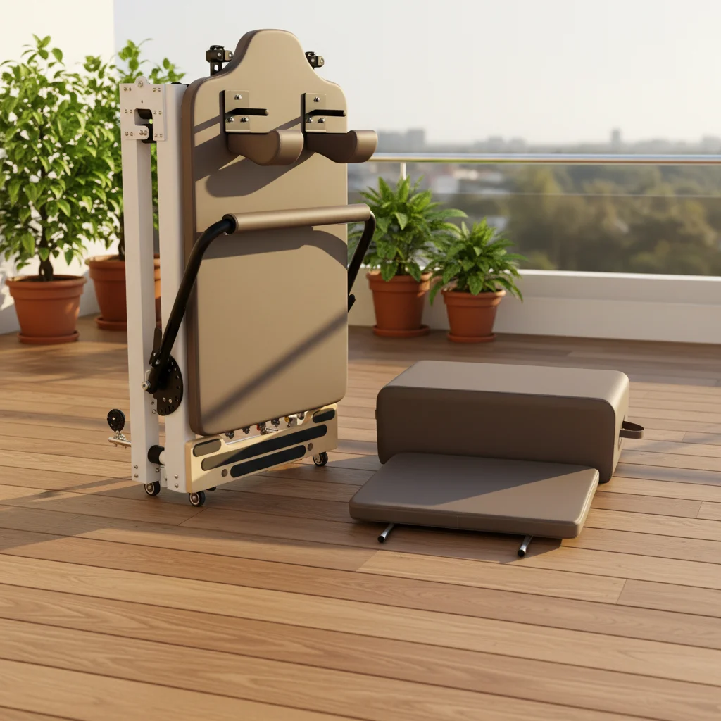Custom Logo Foldable Aluminum Pilates Reformer, Commercial Grade for Gym & Fitness Centers