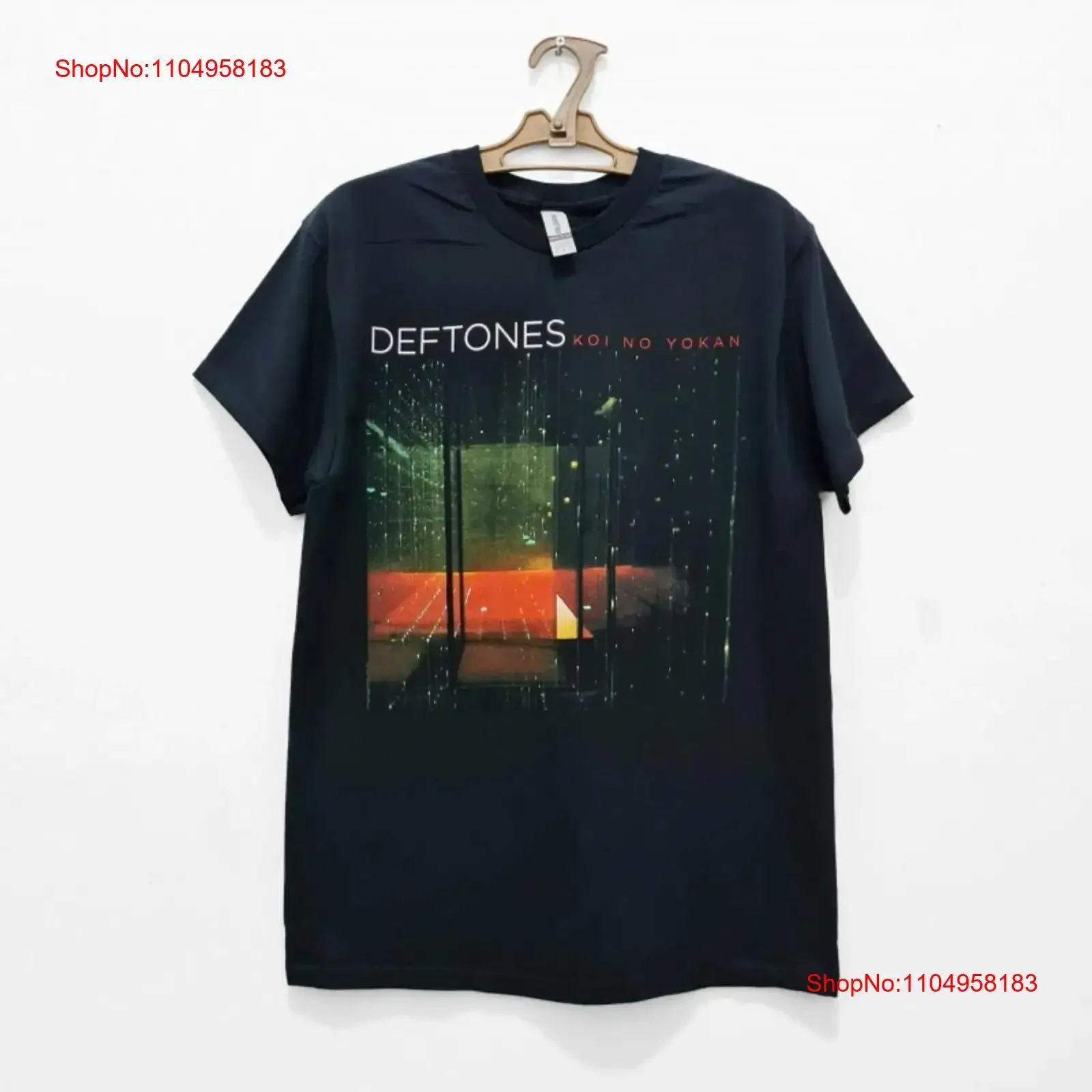 Deftones Koi No Yokan T Shirt Reprint For AN50142 vintage Washed streetwear graphic homme Soft designer clothes fashion Unisex