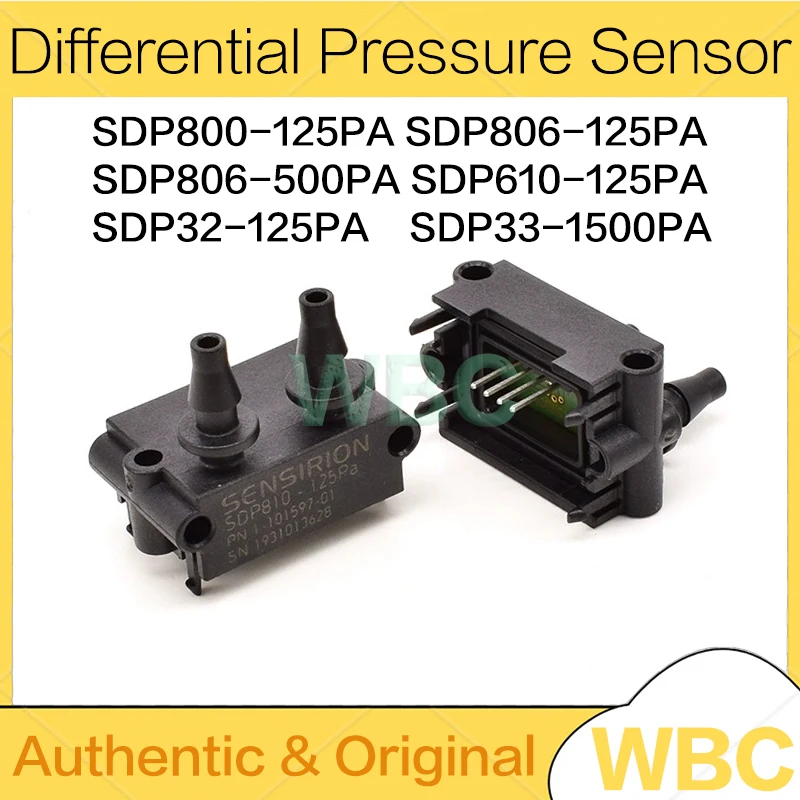 

1Pcs SDP800-125PA SDP806-125PA SDP806-500PA SDP610-125PA SDP32-125PA SDP33-1500PA Differential Pressure Sensor New original
