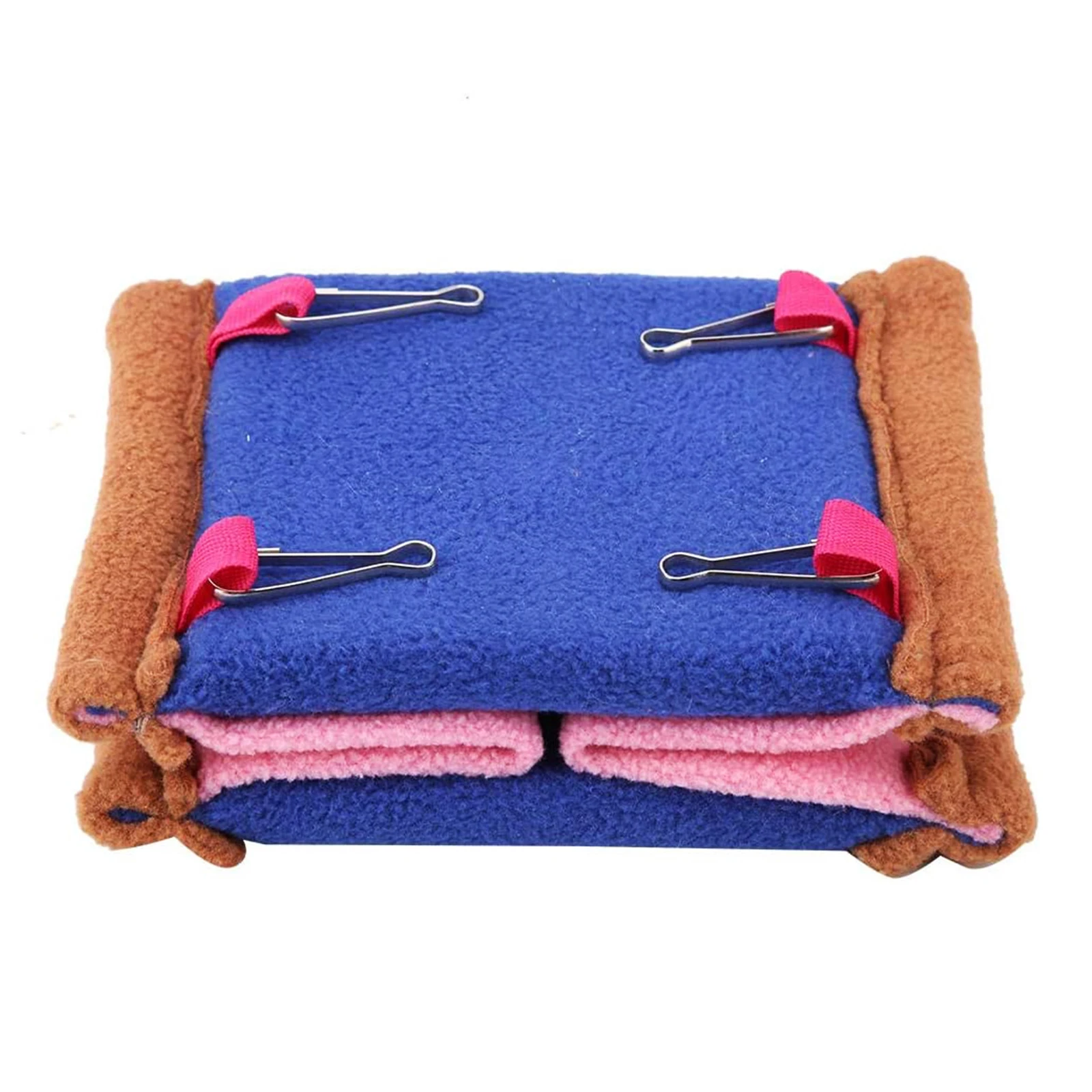 

Thickened Bird Nest Warm Bed Pet Cage Hammock Long Tail Hanging Cave Fabrics Winter Soft Cozy Sleeping Stress Relief