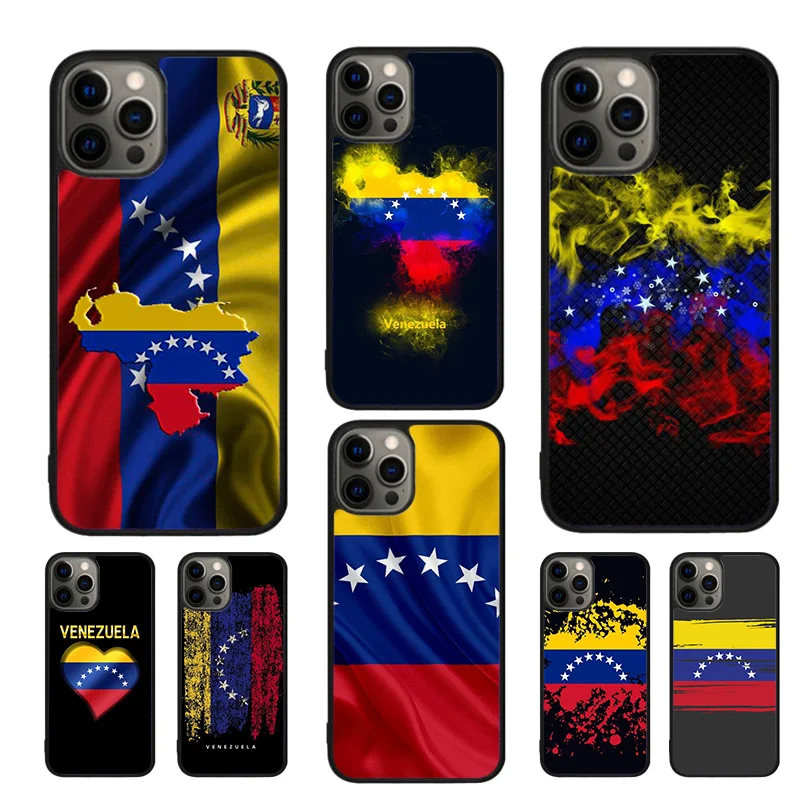 Phone Case For Apple iPhone 16 15 12 13 11 14 Pro Max 8 6S 6 Mini 7 Plus 12mini 13mini Venezuela Flag Coat Of Arms