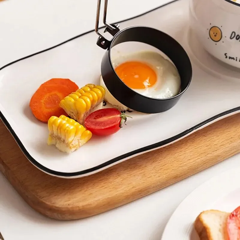 Stainless Steel Fried Egg-Mold Round Eggs DIY Model Frying-Eggs Kitchen Tool 1 Pcs Non-stick Omelet Ring Round Omelet-Mold