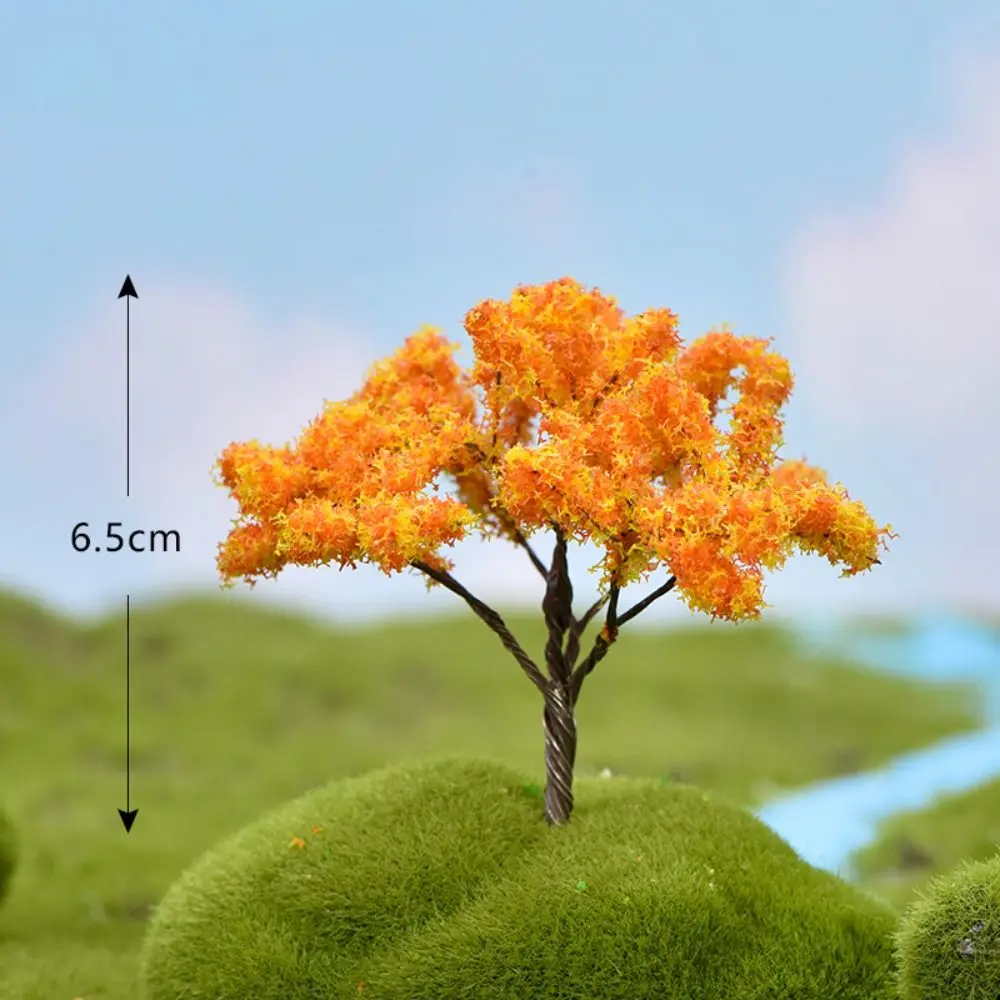 

Micro Figurines Plastic Sakura Miniatures Model Rural Style Simulation Trees Landscape Vivid Micro Figurines Garden