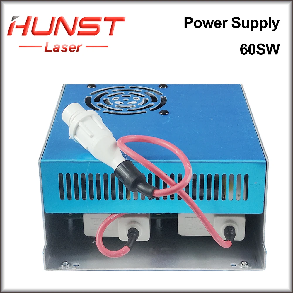 Imagem -06 - Hunst Myjg50 w 60w Co2 Laser Power Supply 110v 220v Gerador Laser para 4070w Gravura Máquina de Corte Tubo de Vidro