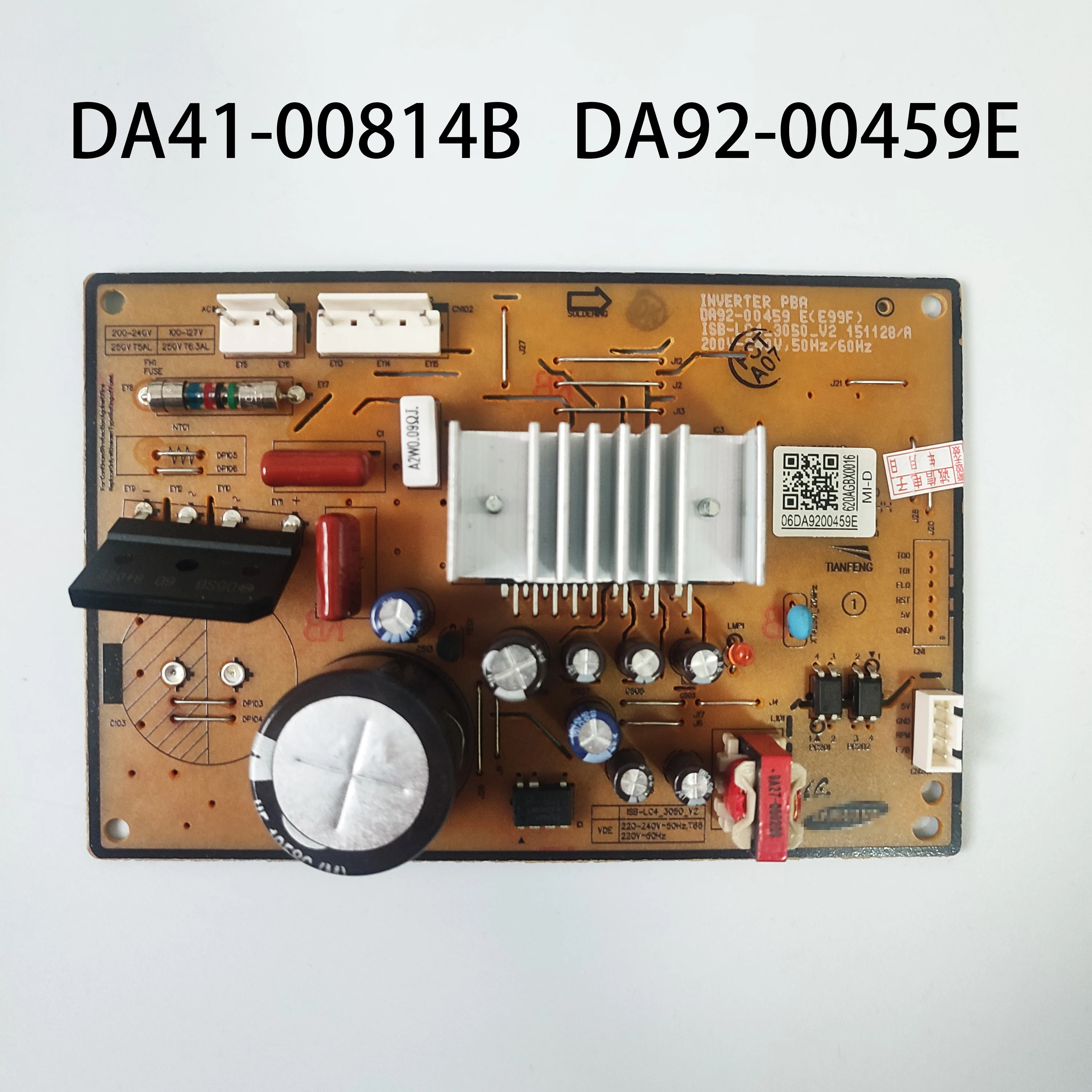 Genuine Original Power Board DA41-00814B DA92-00459E ISB_LC4_3050_V2 for Refrigerator Power Inverter / Conversion Board