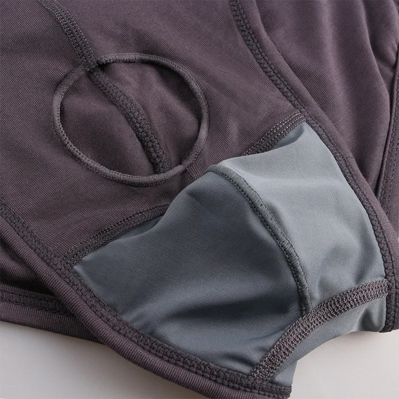 5 قطع من ملابس داخلية رجالية محدبة على شكل حرف U من كريمة Bursa محدبة، سراويل داخلية منفصلة من الحرير الجليدي