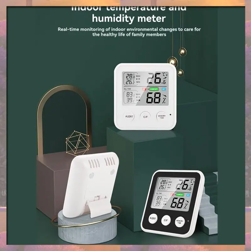 Лидер продаж, монитор температуры и влажности, мини-гигрометр, датчик температуры, цифровой мини-термогигрометр для помещения