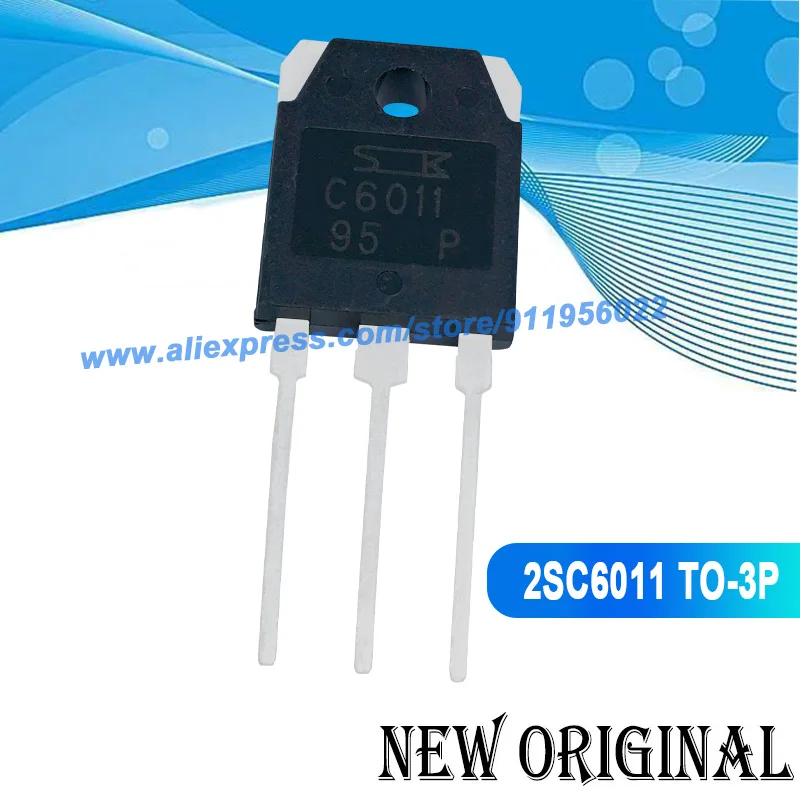 (5 Pieces) A2151 2SA2151 TO-3P -200V -15A / C6011 2SC6011 200V 15A / FTF20N50A TO-3P / D1047 2SD1047 140V 180A TO-3P