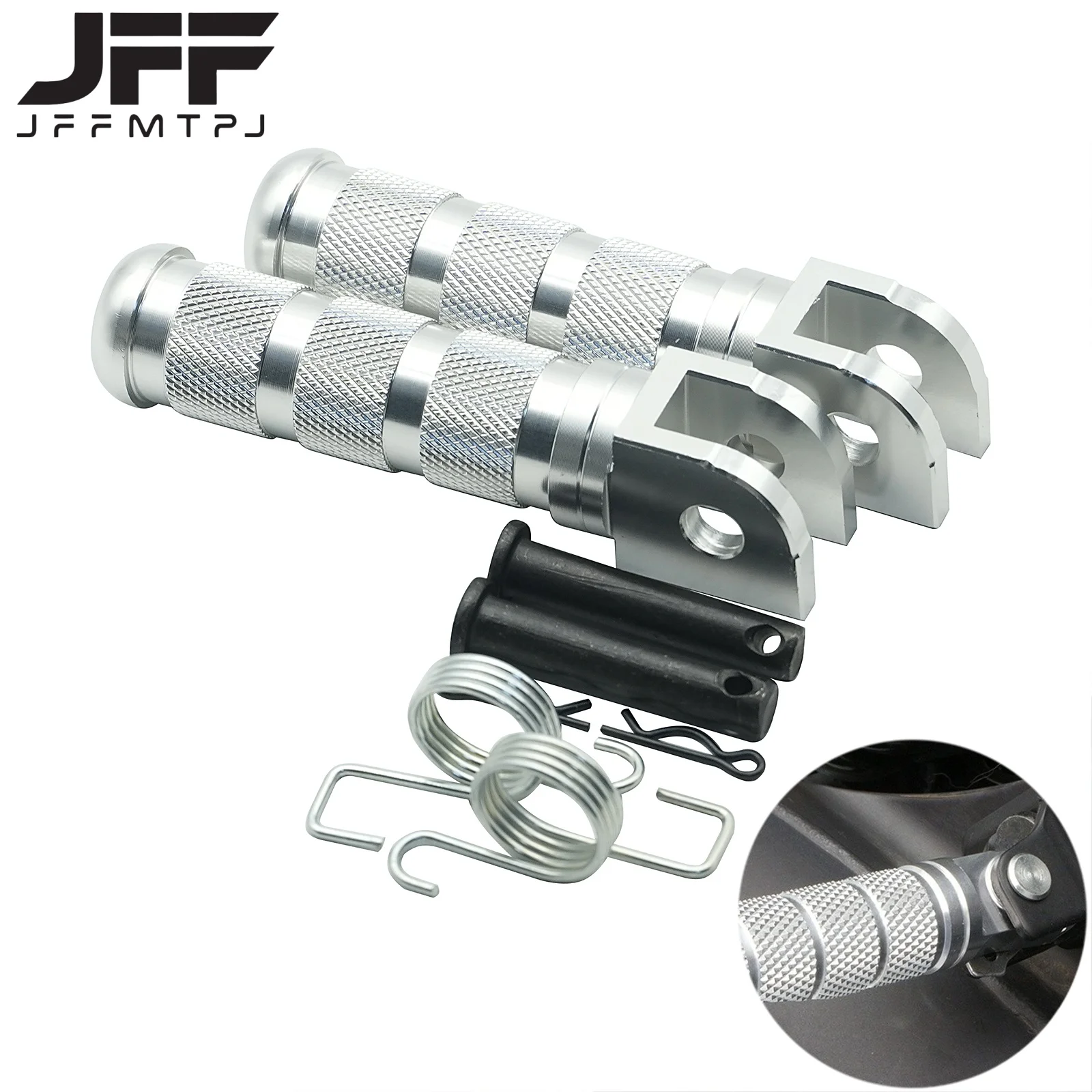 Reposapiés para Motocicleta, Pedales para Honda, Kawasaki, Yamaha, Suzuki GSX S750 S1000 S1000F 250R R600 R750 R1000 250S