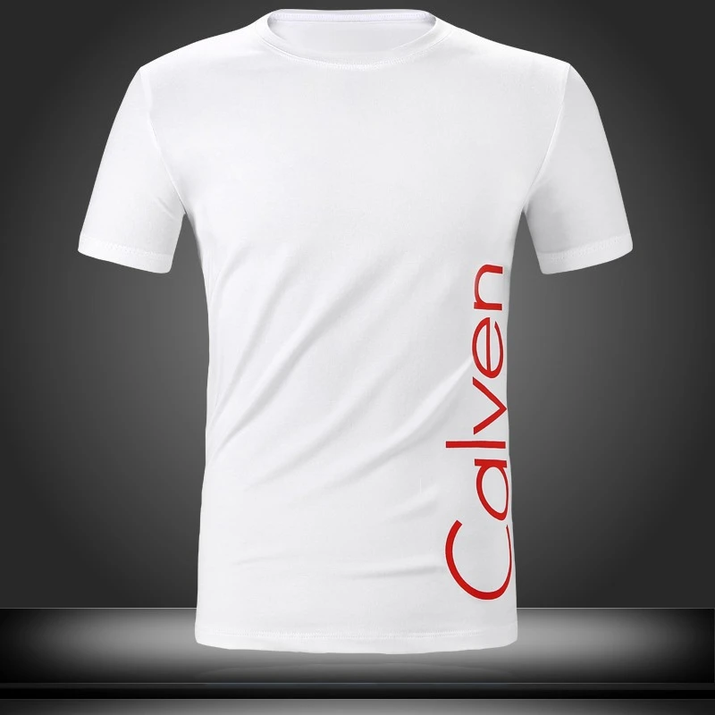 

High-quality men's and women's T-shirts in summer 2025 loose cotton fitness and outdoor sports brand short-sleeved