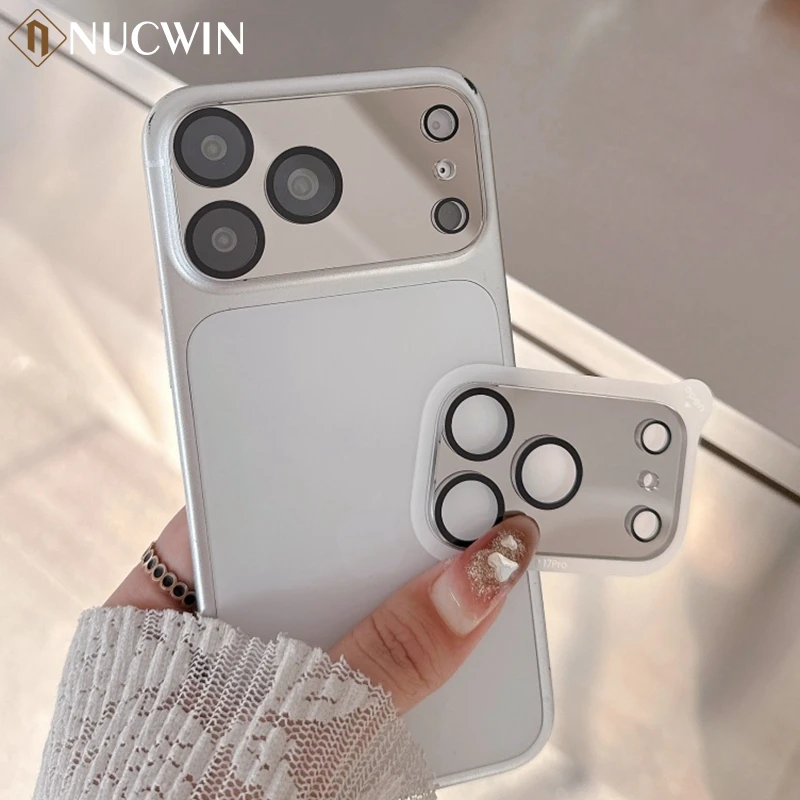 HD Clear Mirror Camera Lens Protector for iPhone 17 Pro Max 17 Pro Case Cover Back Len Film Tempered Glass For iPhone 17 Pro Max