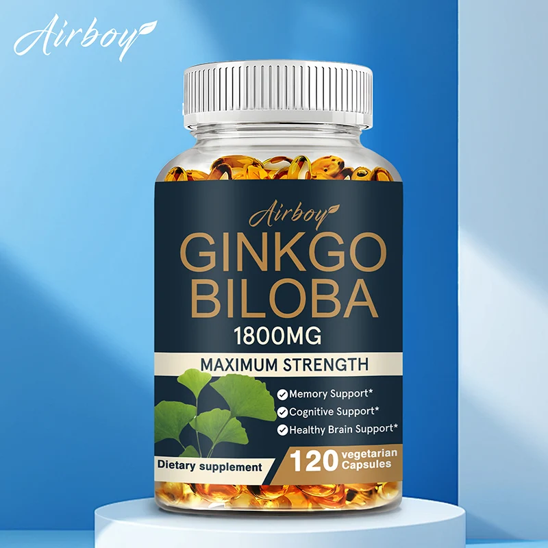 

Ginkgo Biloba - Improves Concentration, Memory and Learning, Promotes Brain Health, Improves Clarity