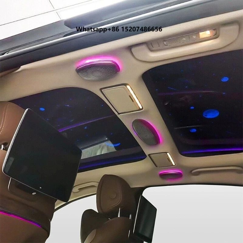 Rear Roof Speakers With Ambient Light Ceiling Speakers Audio Cover LED Ambient Light