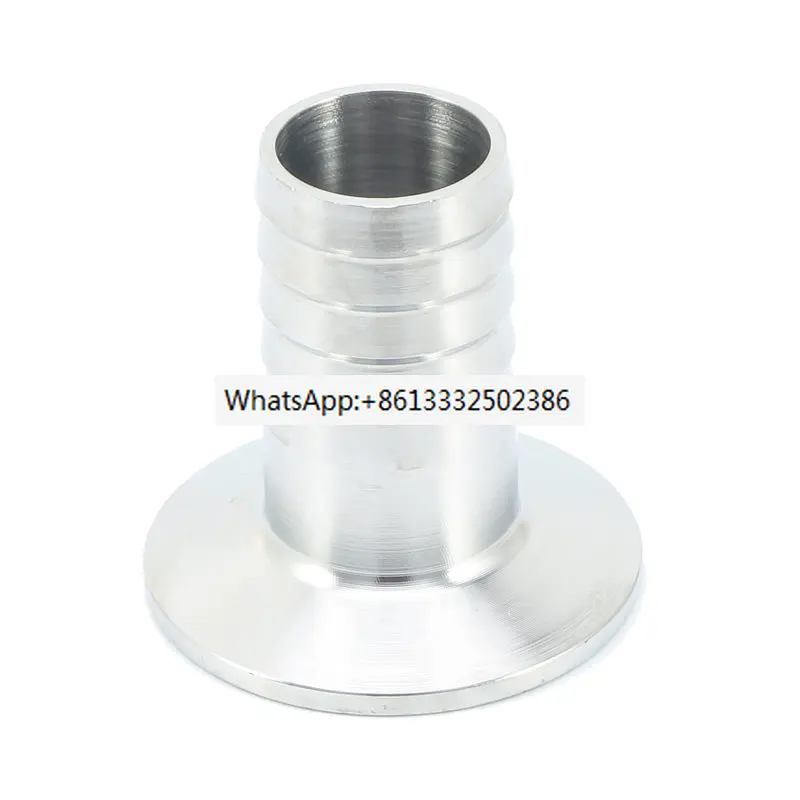 

304 sanitary grade quick fitting leather pipe joint, stainless steel clamp type hose, Green Tower chuck water nozzle food