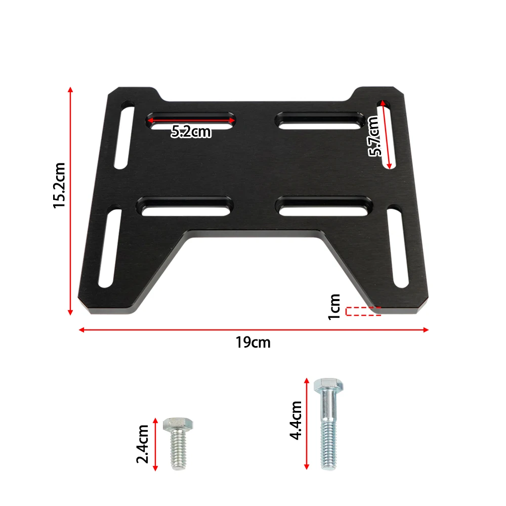 Adjustable Motor Plate Adapter Bracket for Mini Bike Go Kart Coleman 100 Doodlebug DB30 Small 4 Stroke Engines Predator 212cc