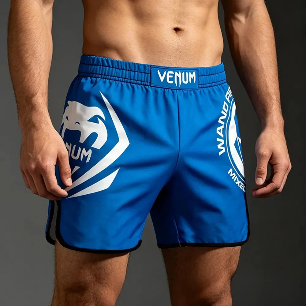 Men's Sports Shorts 3d Printed Quick-drying MMA Breathable Training Boxing Shorts
