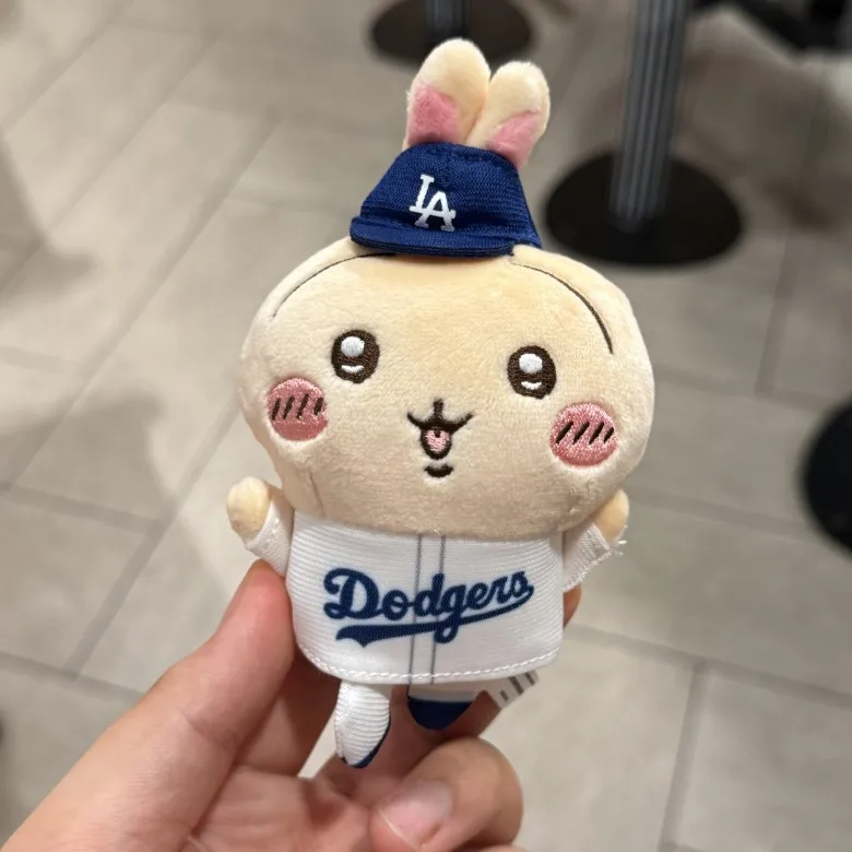 Usachi Chiikawa Bär Baseball Giants Hachiware Cartoon Schlüsselanhänger Anhänger Plüschpuppe Ornament Rucksack Plüsch Anhänger