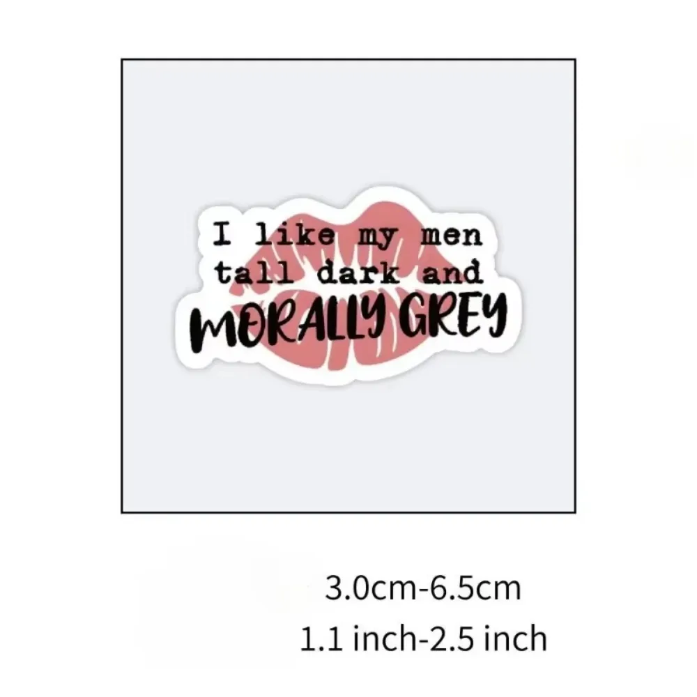 60 قطعة ملصقات الرومانسية الداكنة ملصقات الكتابة على الجدران القوطية الديكور كتيب الهاتف الأمتعة المحمول الغيتار لعبة أطفال هدية