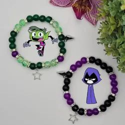 Couple Bracelet Beast Boy and Titan Y2K handmade