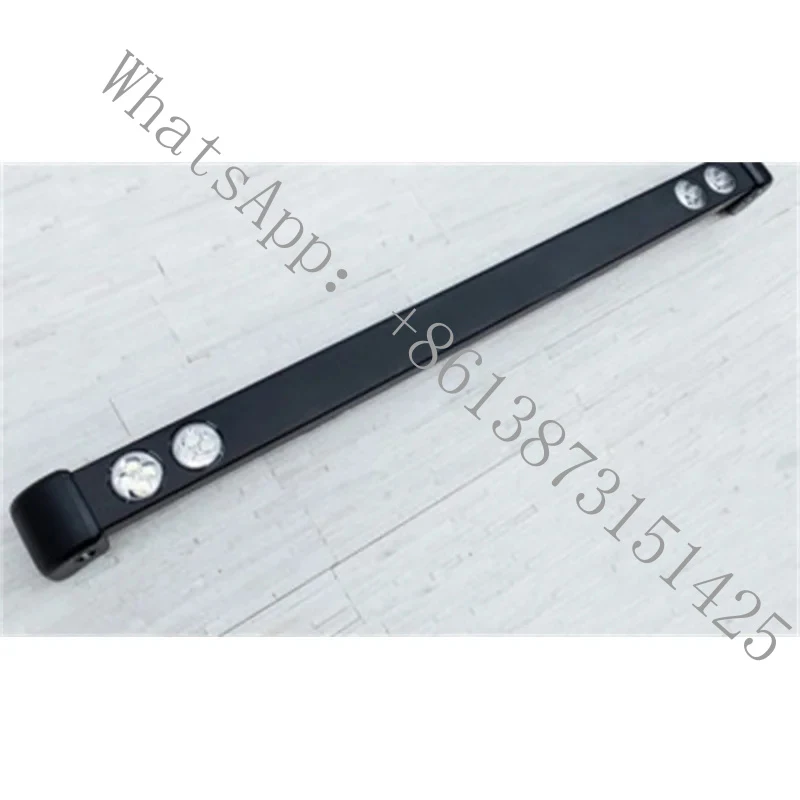 Suitable Defender Steel Front Bumper Round LED Spotlight Bar