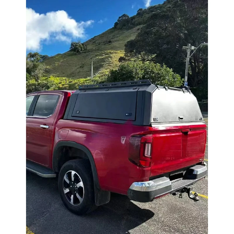 

Aluminum Alloy Steel Pickup Canopy Locking Tailbox Exterior Accessories Universal Fit