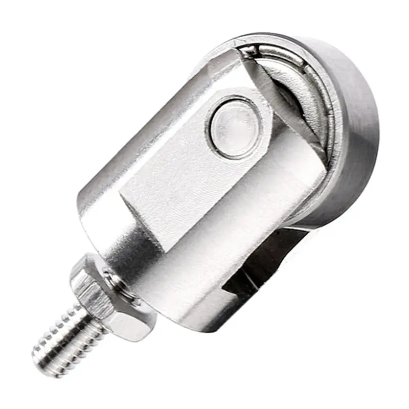 

SYW-Roller Contact Point For Dial Indicator 10Mm Diameter Wheel M2.5 Thread Stainless Steel Roller Measuring Head Easy Install