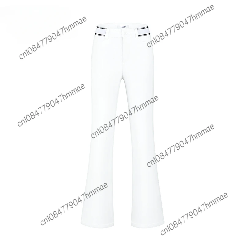 Golf Pants Slim Trousers Summer Women's Golf Shorts Thin Bell-Bottom Pants