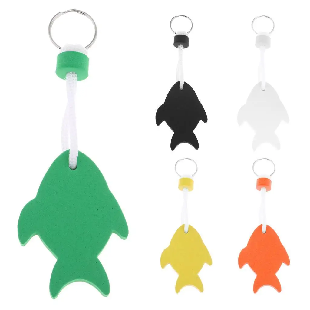 Floatable Key Holder EVA Bubble Key Ring for Inflatable Boats Canoe Yachting Marine Equipment