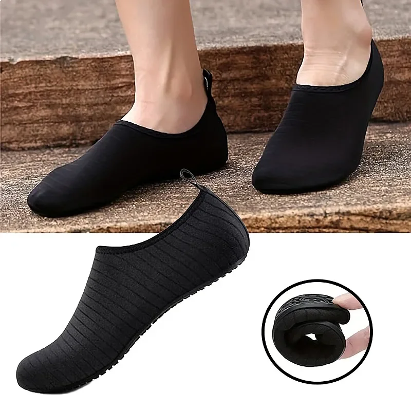 

2024 New Beach Water Shoes Unisex Quick-Drying Breathable Anti-slip Swimming Slippers Summer Casual Sports Sneakers